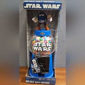 Star Wars M&M Han Solo Blue Candy Dispenser 2010